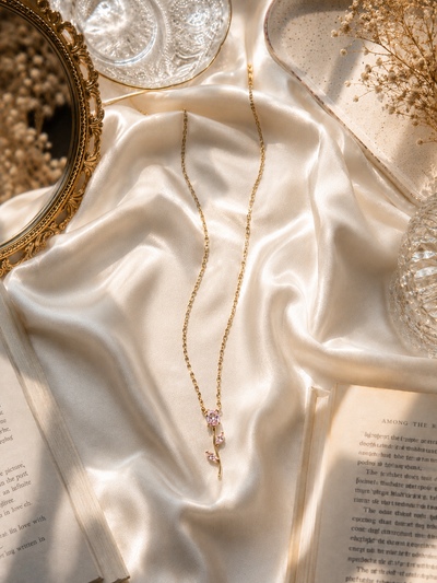 Anti Tarnish Tulip Necklace